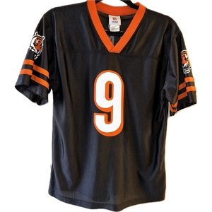 NFL Bengals Carson Palmer Jersey, sz Junior Large/Adult Small